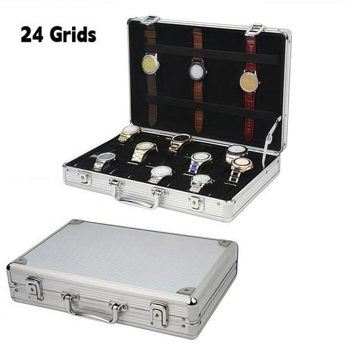 Grids watch case aluminum - 24,