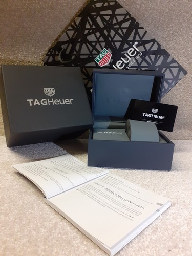 Tag heuer grey watch - watch, case