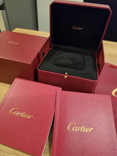 Genuine cartier watch - watch, box