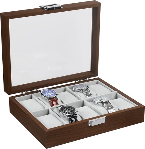 Wooden watch box - wooden,