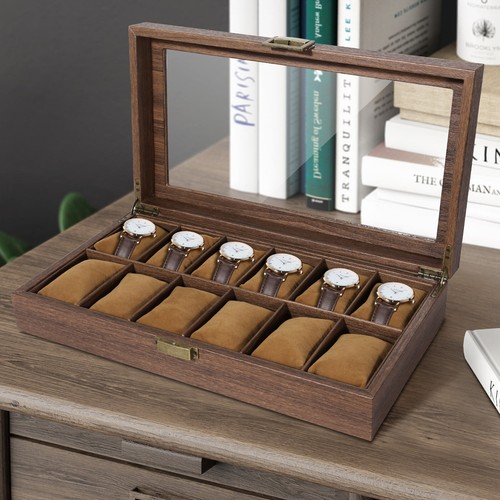 Slots wooden watch box - 3-12,