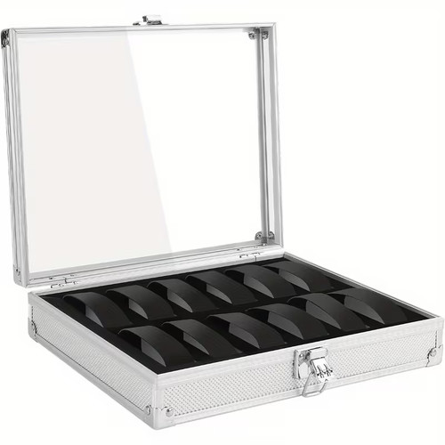 Watch box with slots - box,