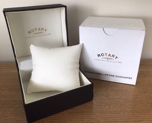 Rotary watch box and cardboard - box,