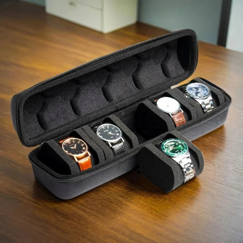 Slot watch box organizer - 5-slot,
