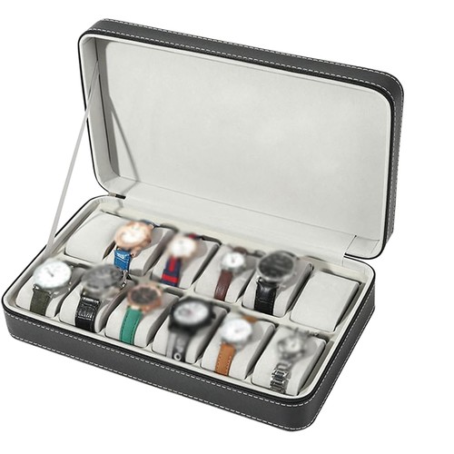 Watch display case - watch, grids