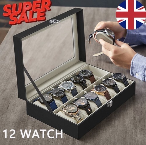 Slot watch box leather - slot,