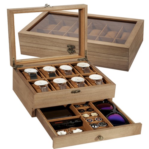 Wooden watch box - box,
