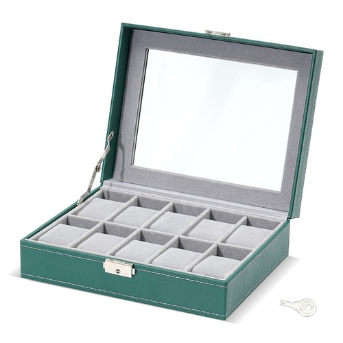 Trixes green faux - green, leather