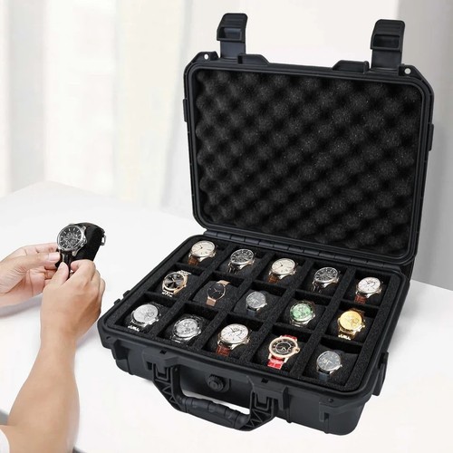 Watch box hard case travel - 15,