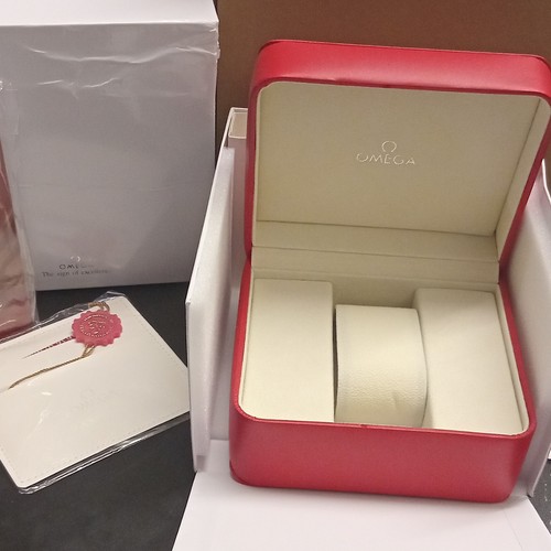 Omega watch box set tag - omega,