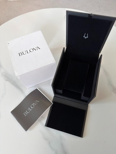 Bulova presentation watch box - watch,
