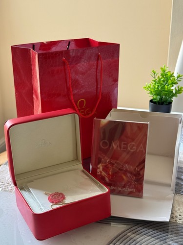Omega watch presentation box - omega,