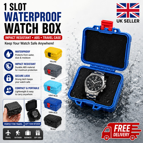 Slot waterproof watch - 1, box