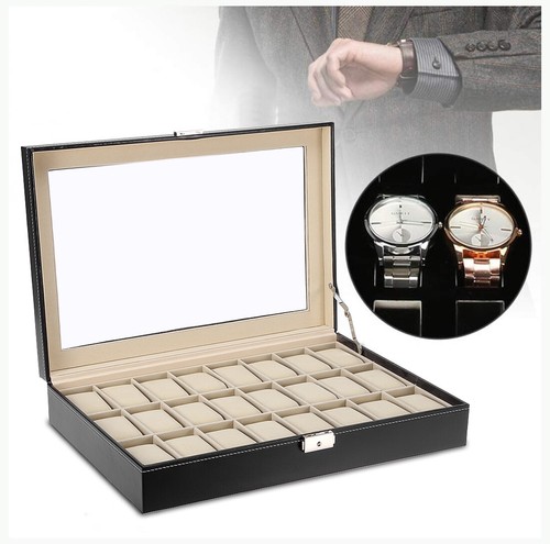 Mens grids leather - mens, watch