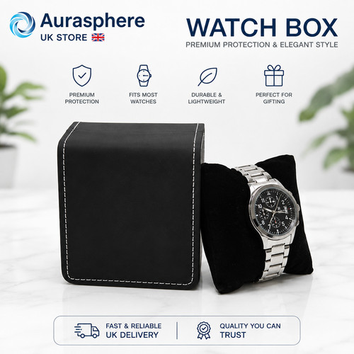 Single watch gift - watch, box