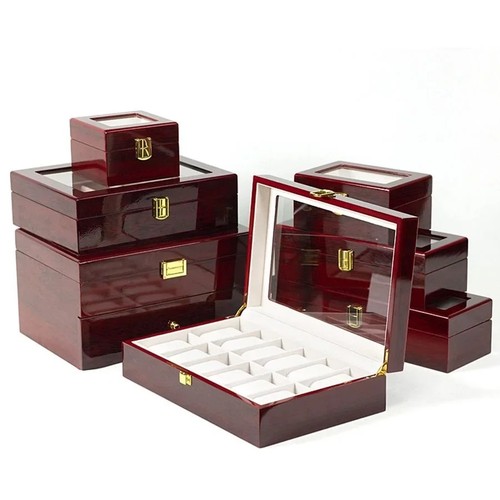 Wooden watch storage box - watch,