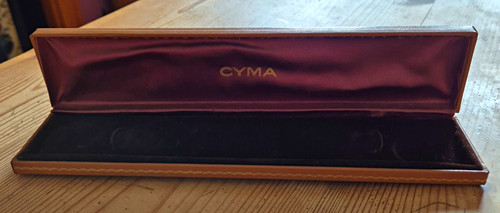 Cyma watch presentation box - cyma,