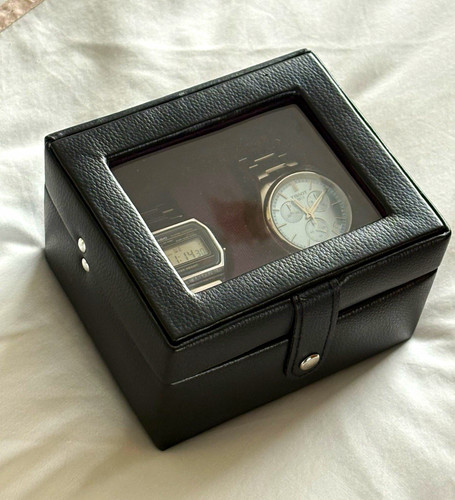 Black watch storage - black,